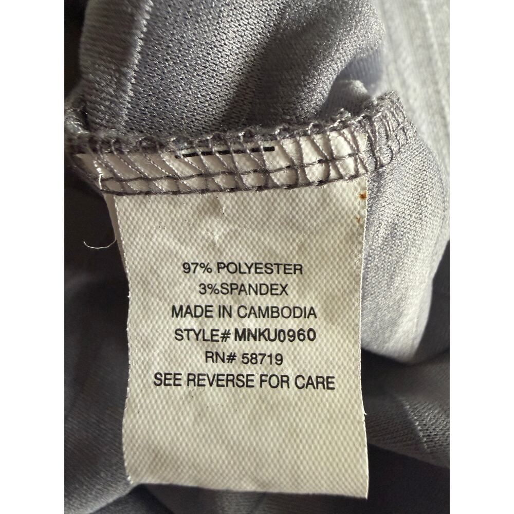 Notations Women’s Size M Ruffle Tier Long Sleeve Top (Heather Gray) Sz M - Picture 9 of 10